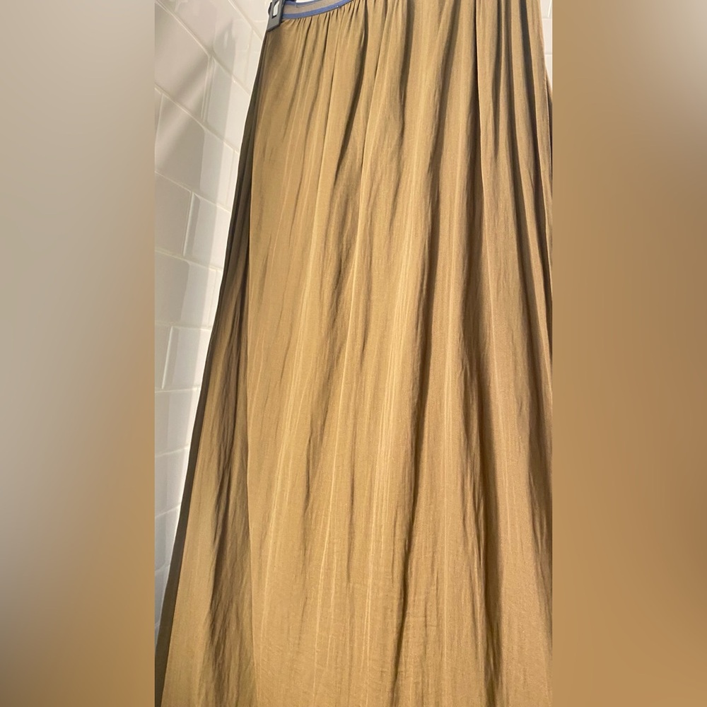 Zara Brown/ Bronze Maxi Skirt - Picture 3 of 4